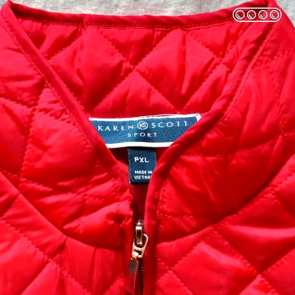 Red Ski Jacket Vest - Picture 3 of 16